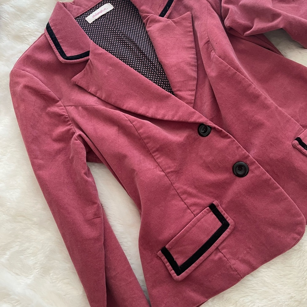 Suade blazer
